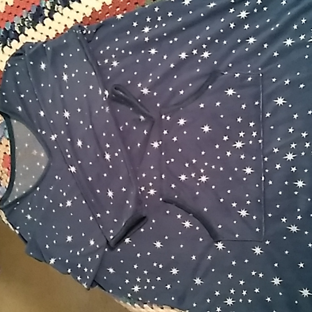 CROFT & BARROW FLEECE NIGHT SHIRT